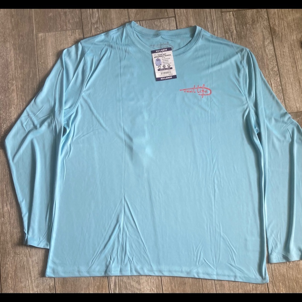 Reel Life Gear Mens Shirt Sun Ray Defender Perform